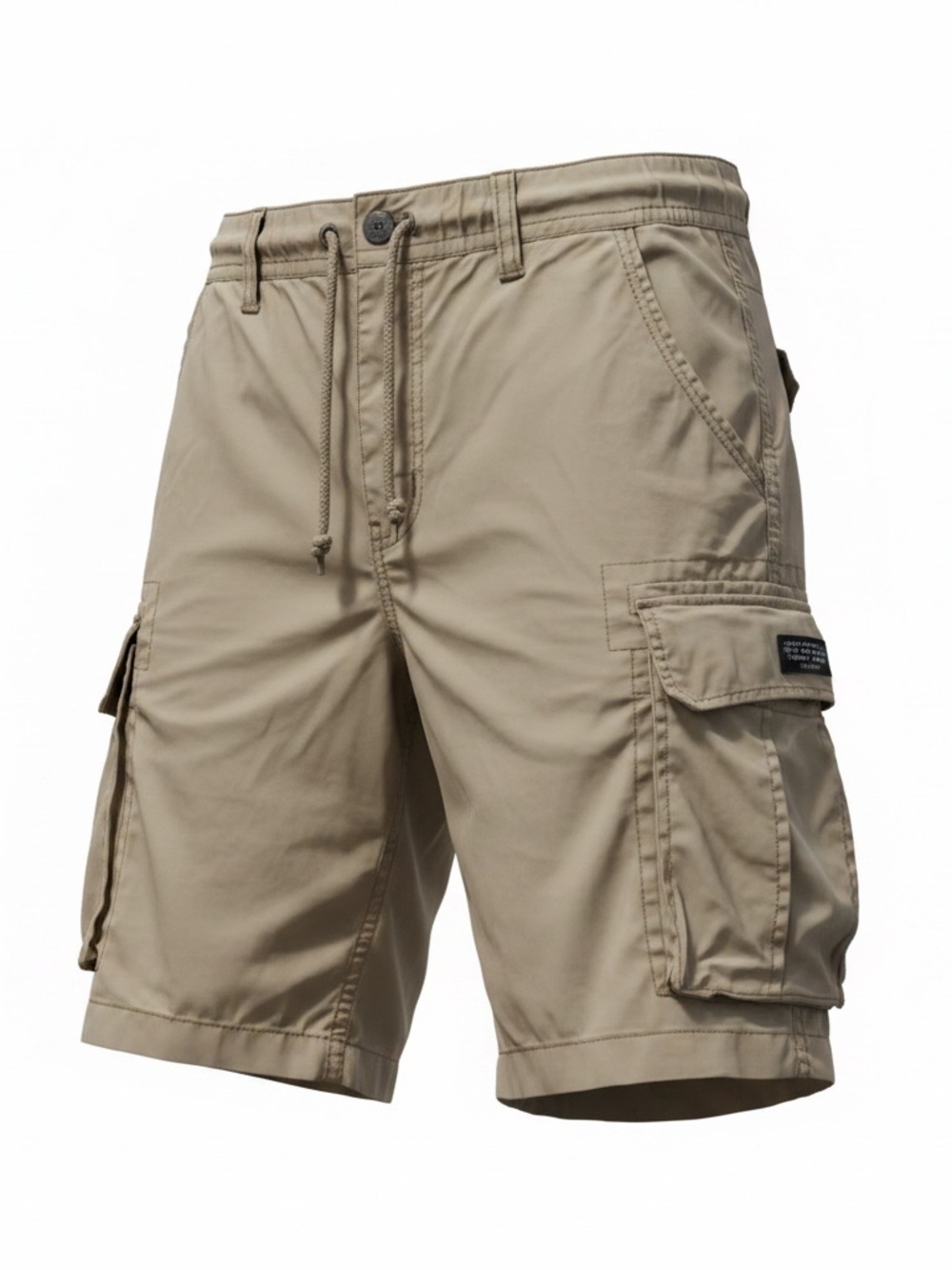 Men's Cargo Shorts in Khaki - Casual Everyday Shorts